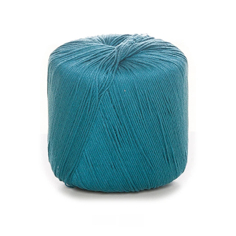 Fruit Green AquaSilk Size 3 Crochet Thread Cotton Yarn (40g) – crochet yarn by Lily's Loop