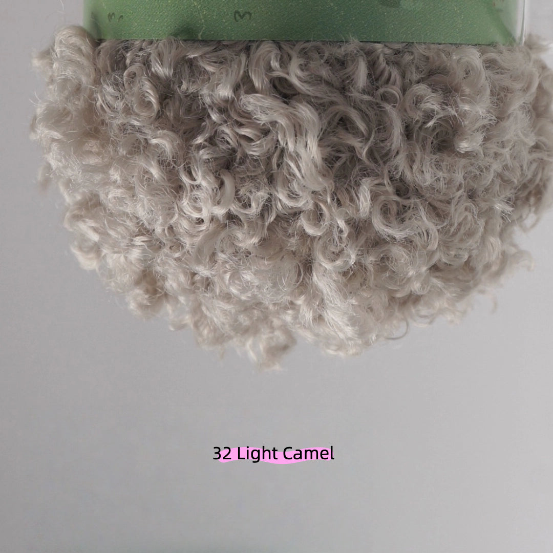 Mid Coffee Aran Plush Yarn for Amigurumi(40g) – crochet yarn by Lily's Loop