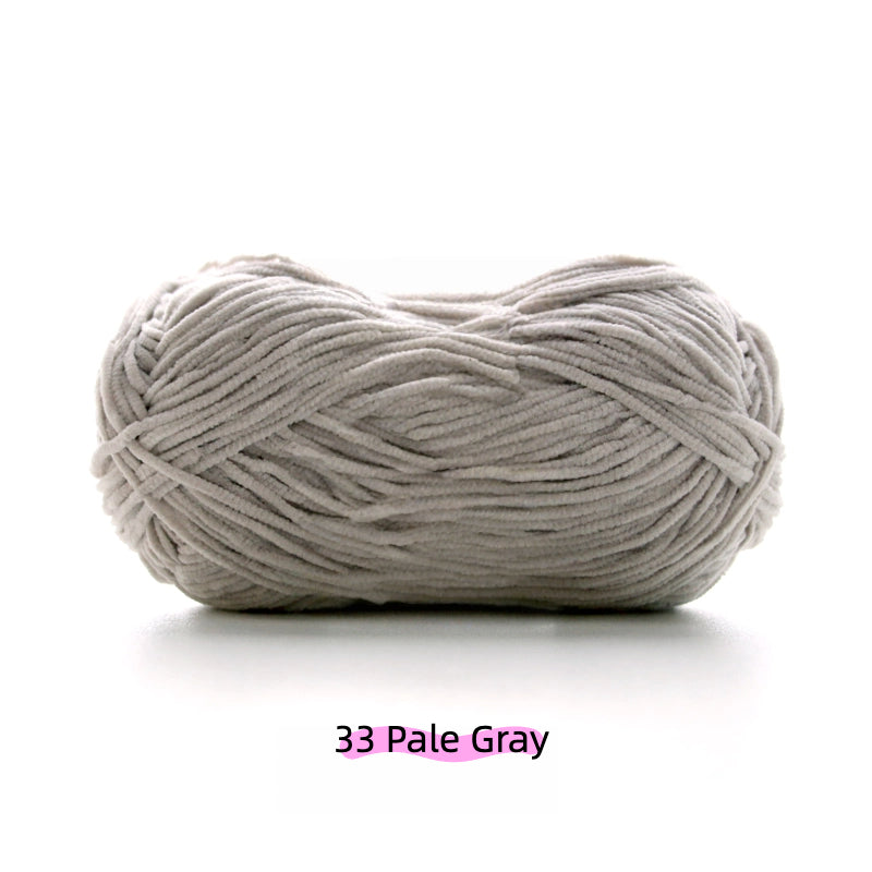 Sprout Yellow Sweet Ultra Fine 2mm Chenille Yarn (50g) – chenille yarn for amigurumi