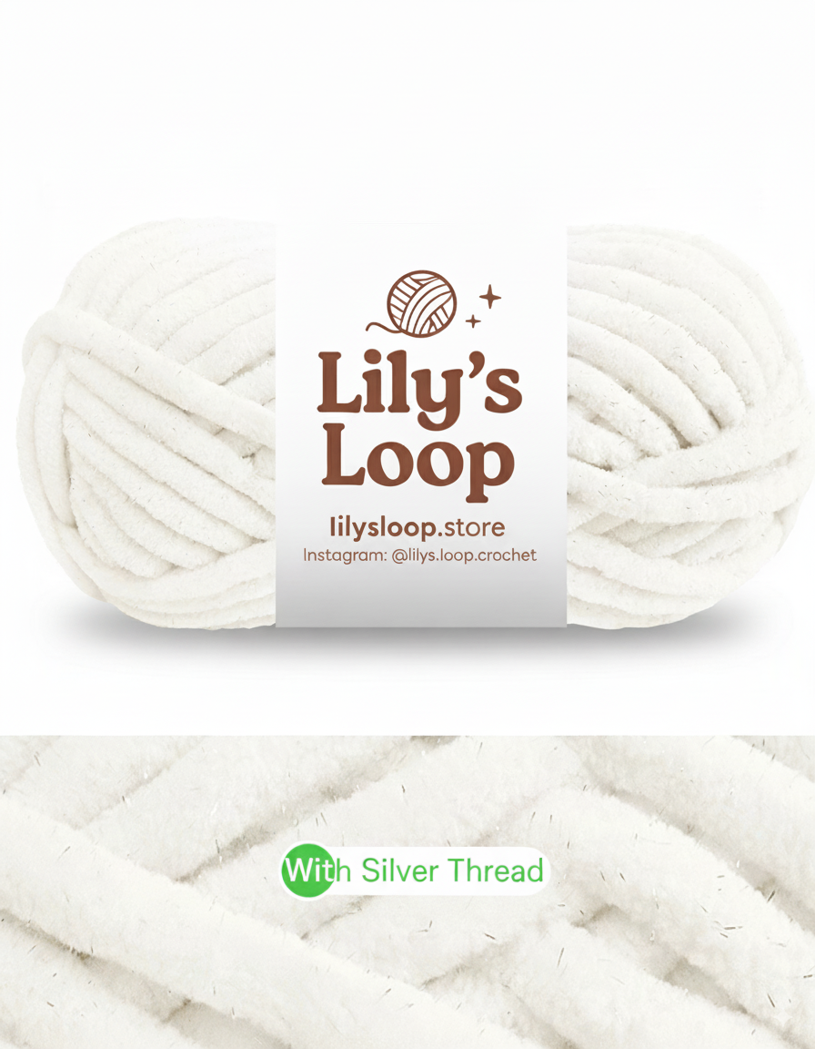 SoftGlow Series 10MM Chenille Yarn(100g/32m) – chunky chenille yarn for amigurumi