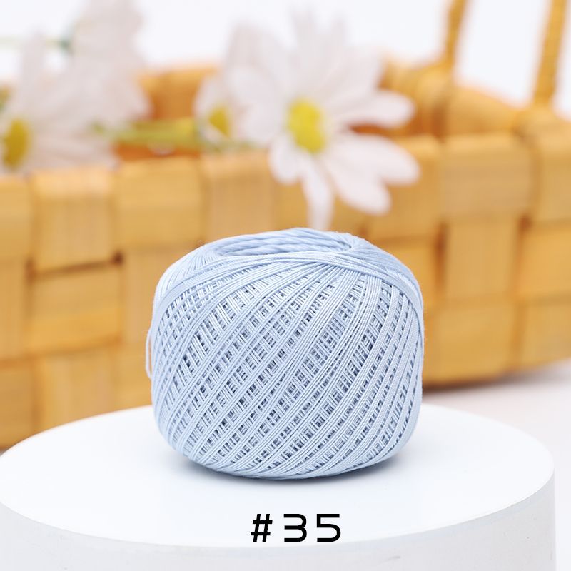 AquaSilk Size 10 Crochet Thread Lace Thread Ultra Thin – soft crochet yarn by Lily's Loop