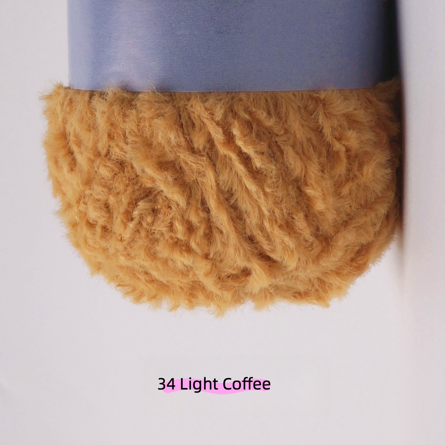 Auburn MicroFur Fine Eyelash Yarn (40g) – faux fur yarn for crochet amigurumi