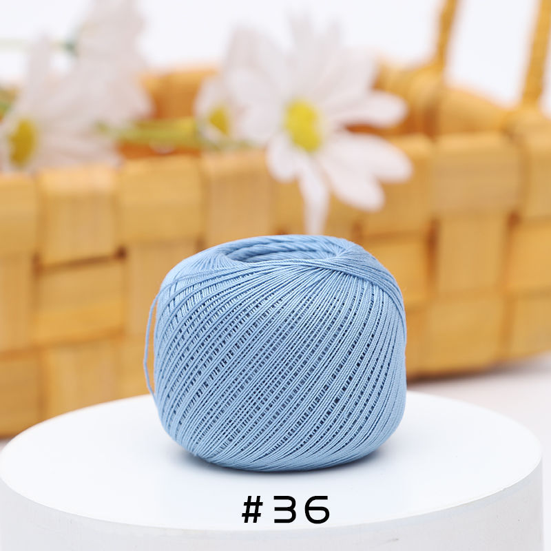 AquaSilk Size 10 Crochet Thread Lace Thread Ultra Thin – soft crochet yarn by Lily's Loop