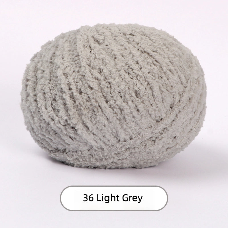 Neon Yellow Softy 3mm Plush Yarn (50g/76m) – soft velvet yarn for amigurumi