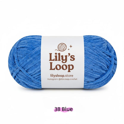 Deep Green SoftGlow Series 2.5MM Chenille Yarn(50g/132m) – fine chenille yarn for amigurumi