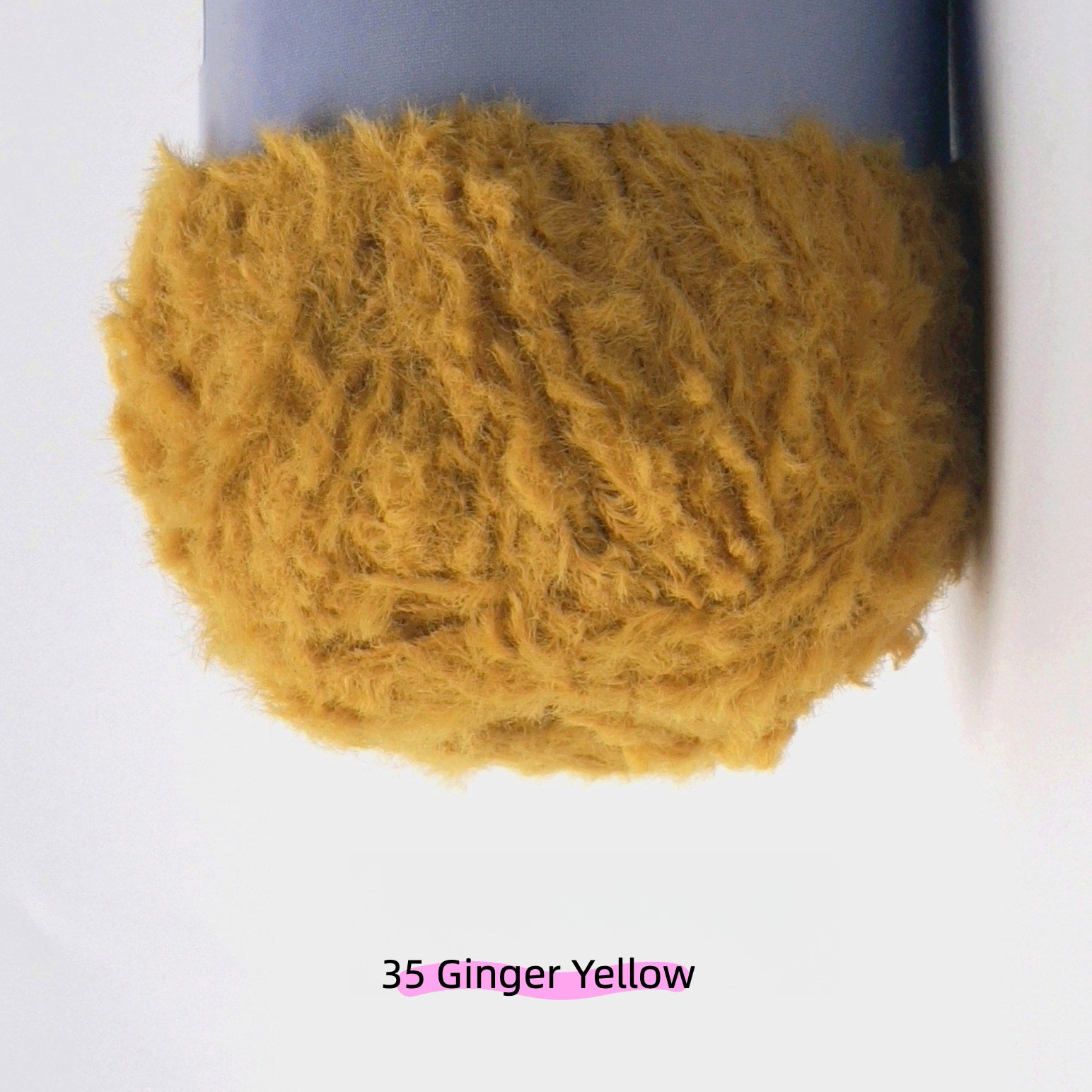 Brown MicroFur Fine Eyelash Yarn (40g) – faux fur yarn for crochet amigurumi