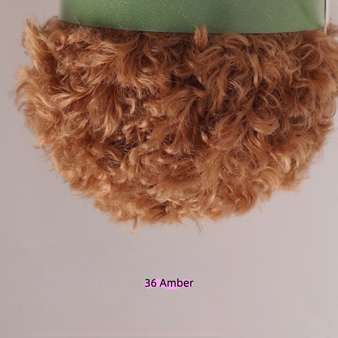 Caramel Aran Plush Yarn for Amigurumi(40g) – crochet yarn by Lily's Loop