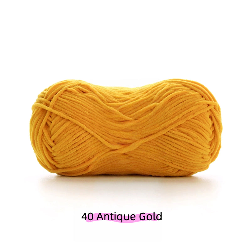 Sprout Green Sweet Ultra Fine 2mm Chenille Yarn (50g) – chenille yarn for amigurumi