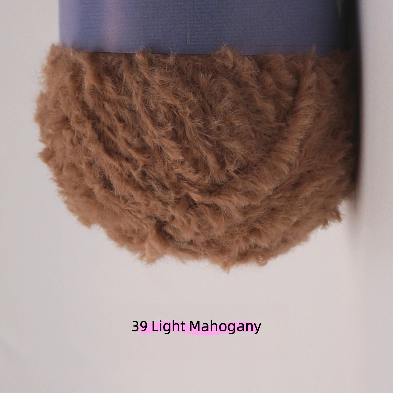 Mid Gray MicroFur Fine Eyelash Yarn (40g) – faux fur yarn for crochet amigurumi