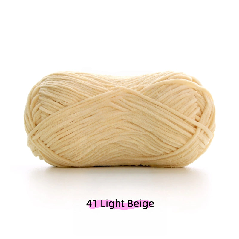 Dark Green Sweet Ultra Fine 2mm Chenille Yarn (50g) – chenille yarn for amigurumi