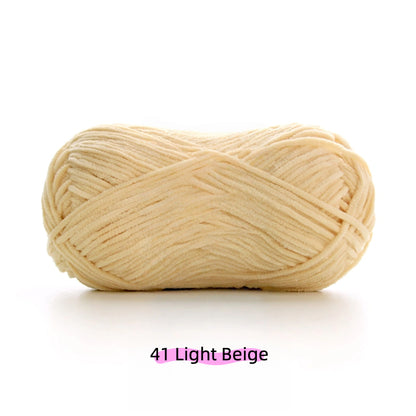 Dark Green Sweet Ultra Fine 2mm Chenille Yarn (50g) – chenille yarn for amigurumi