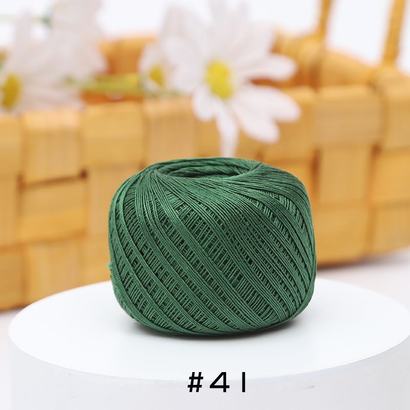 AquaSilk Size 10 Crochet Thread Lace Thread Ultra Thin – soft crochet yarn by Lily's Loop