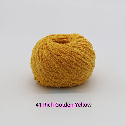 Light Petal Pink Warm Plush Nature Palette Velvet Yarn (50g/80m) – velvet yarn for amigurumi and crochet
