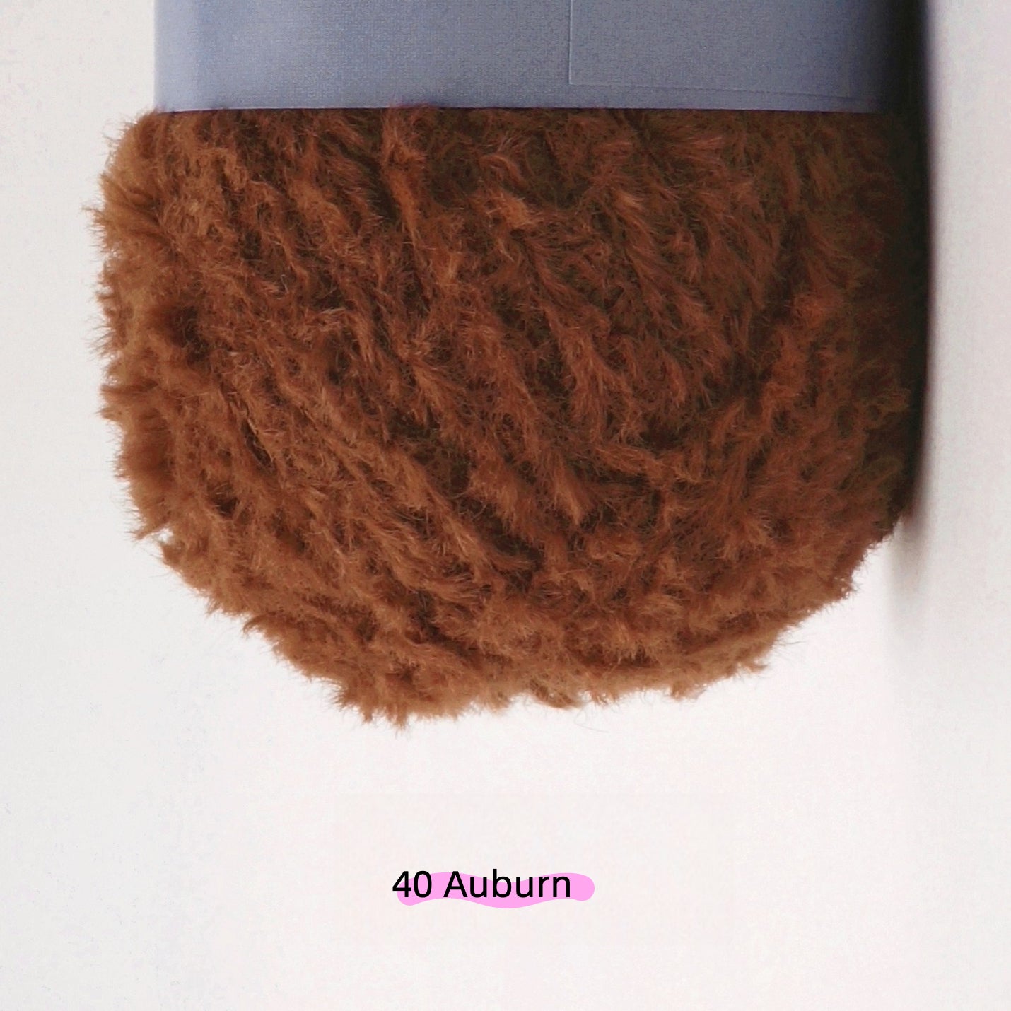 Gray MicroFur Fine Eyelash Yarn (40g) – faux fur yarn for crochet amigurumi