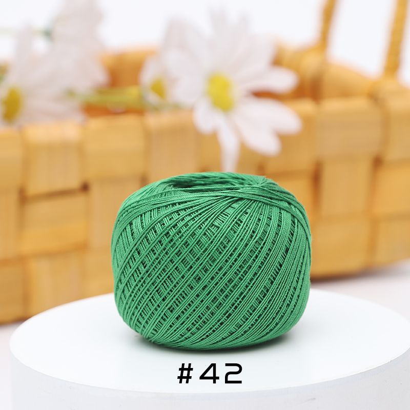 AquaSilk Size 10 Crochet Thread Lace Thread Ultra Thin – soft crochet yarn by Lily's Loop