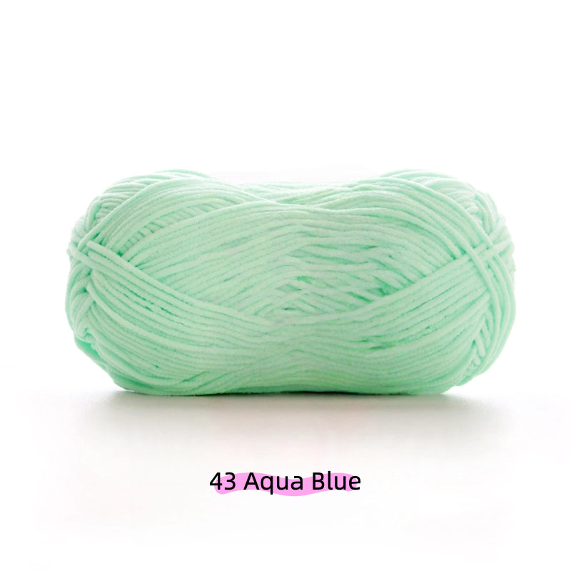 Pastel Blue Sweet Ultra Fine 2mm Chenille Yarn (50g) – chenille yarn for amigurumi