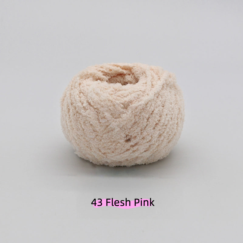 Rosy Red Warm Plush Nature Palette Velvet Yarn (50g/80m) – velvet yarn for amigurumi and crochet