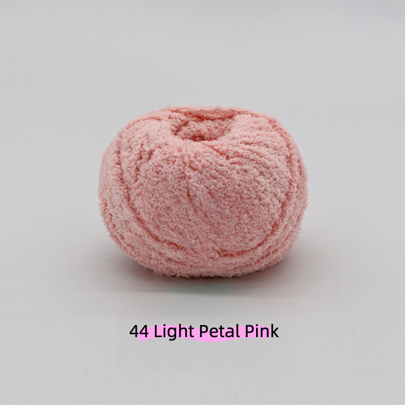 Pomegranate Red Warm Plush Nature Palette Velvet Yarn (50g/80m) – velvet yarn for amigurumi and crochet