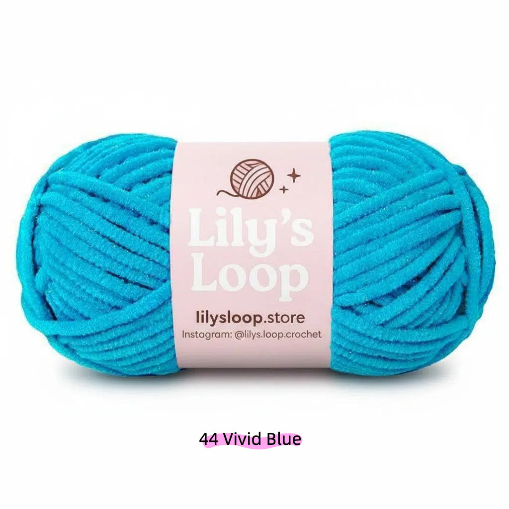 SoftGlow Series 4.5MM Chenille Yarn(50g/59m) – fine chenille yarn for amigurumi