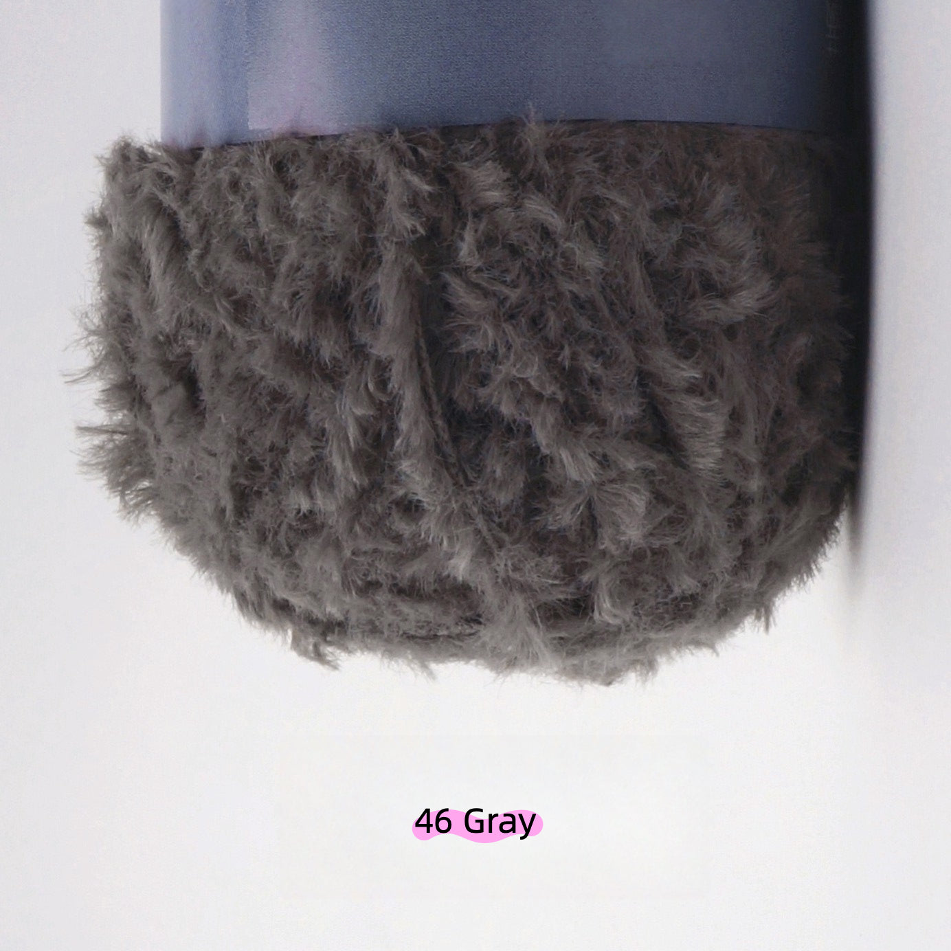 Light Pink MicroFur Fine Eyelash Yarn (40g) – faux fur yarn for crochet amigurumi