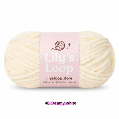 SoftGlow Series 4.5MM Chenille Yarn(50g/59m) – fine chenille yarn for amigurumi
