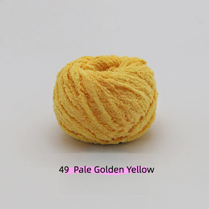 Larkspur Blue Warm Plush Nature Palette Velvet Yarn (50g/80m) – velvet yarn for amigurumi and crochet