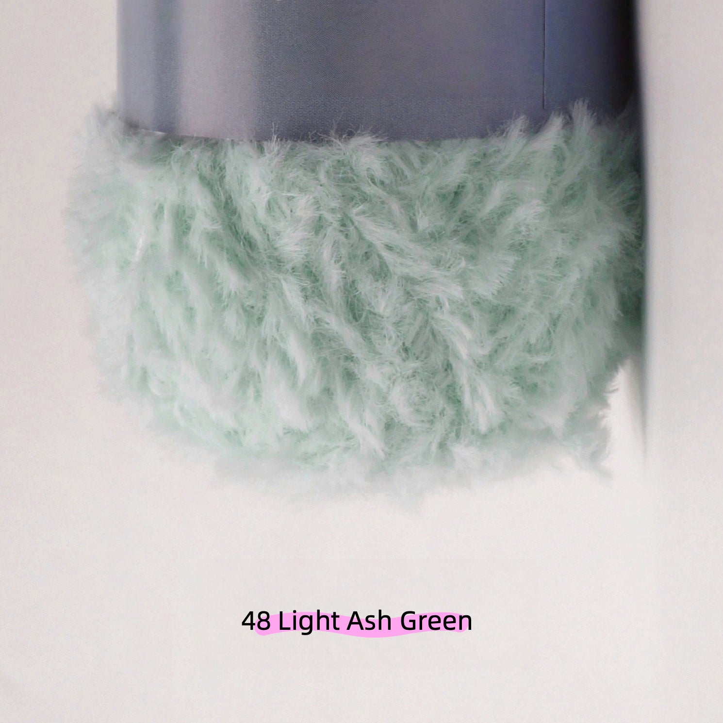 Grayish Blue MicroFur Fine Eyelash Yarn (40g) – faux fur yarn for crochet amigurumi