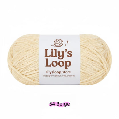 SoftGlow Series 2.5MM Chenille Yarn(50g/132m) – fine chenille yarn for amigurumi