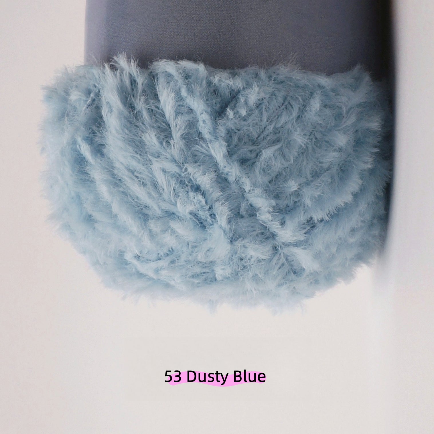 MicroFur Fine Eyelash Yarn (40g) – faux fur yarn for crochet amigurumi