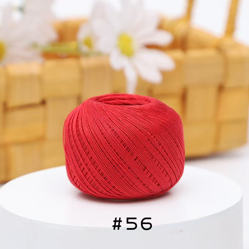 AquaSilk Size 10 Crochet Thread Lace Thread Ultra Thin – soft crochet yarn by Lily's Loop