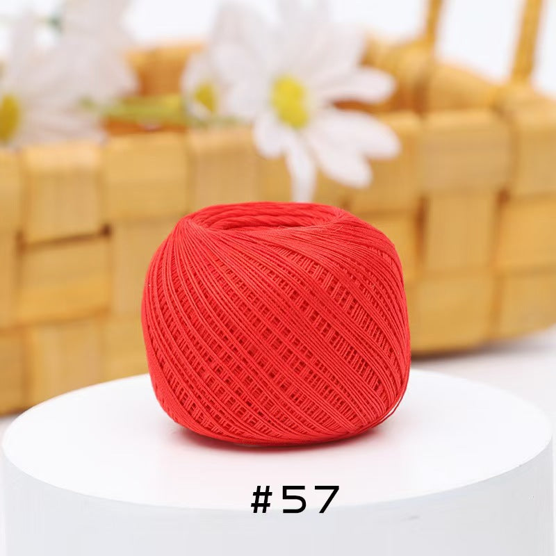 AquaSilk Size 10 Crochet Thread Lace Thread Ultra Thin – soft crochet yarn by Lily's Loop