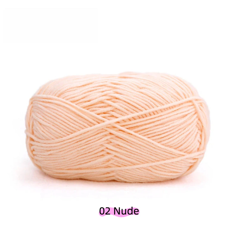 Rose Red Artisan Speckle Light 8-Ply Spray-Dyed Cotton Yarn (100g/130m) – crochet yarn by Lily's Loop