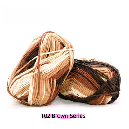 Flow Artisan Speckle Light 8-Ply Spray-Dyed Cotton Yarn (100g/130m) – crochet yarn by Lily's Loop
