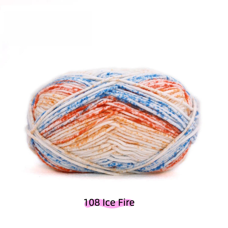 Artisan Speckle Light 8-Ply Spray-Dyed Cotton Yarn (100g/130m) – soft crochet yarn by Lily's Loop