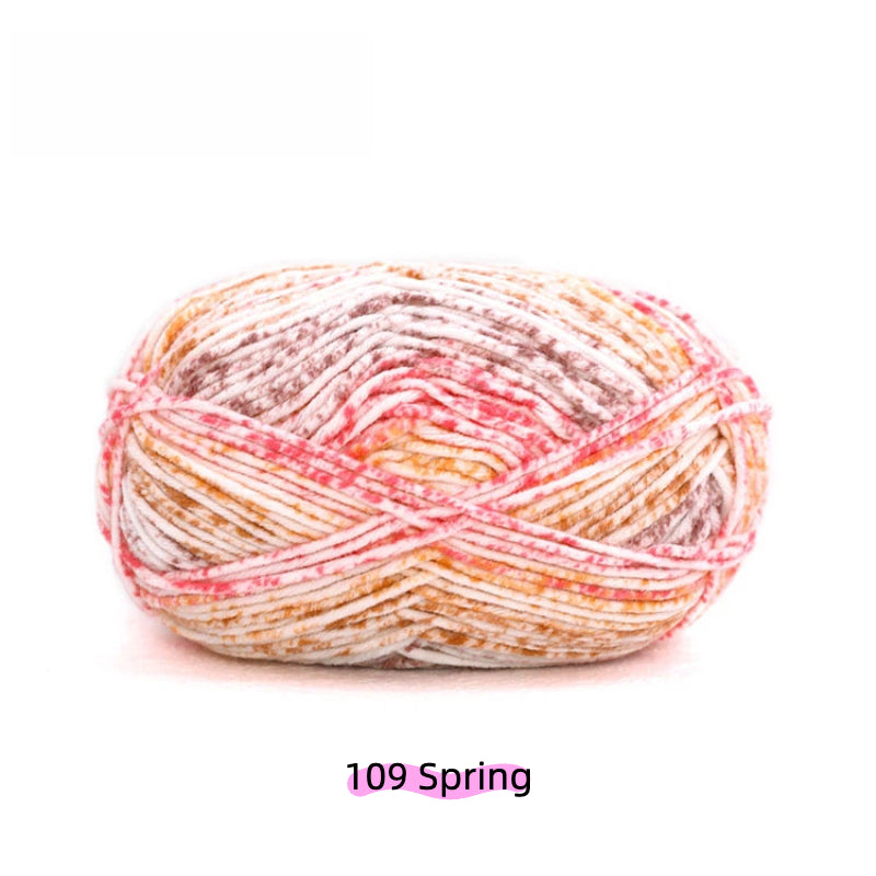Artisan Speckle Light 8-Ply Spray-Dyed Cotton Yarn (100g/130m) – soft crochet yarn by Lily's Loop