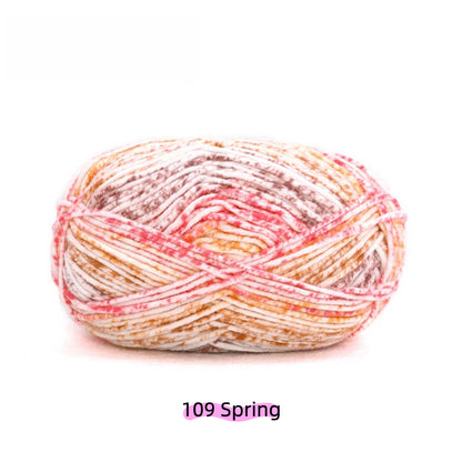 Artisan Speckle Light 8-Ply Spray-Dyed Cotton Yarn (100g/130m) – soft crochet yarn by Lily's Loop