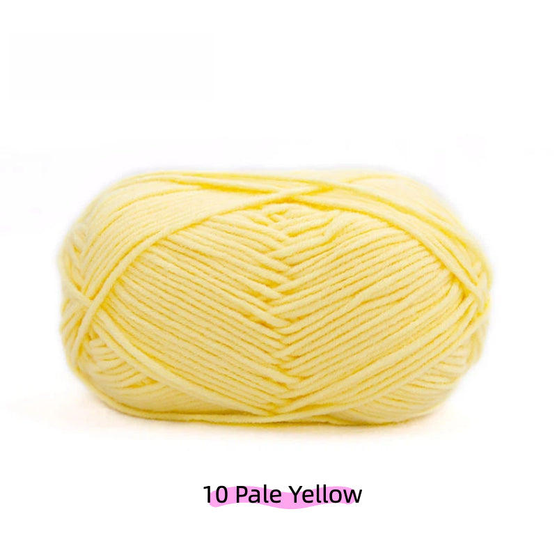 Beige Artisan Speckle Light 8-Ply Spray-Dyed Cotton Yarn (100g/130m) – crochet yarn by Lily's Loop