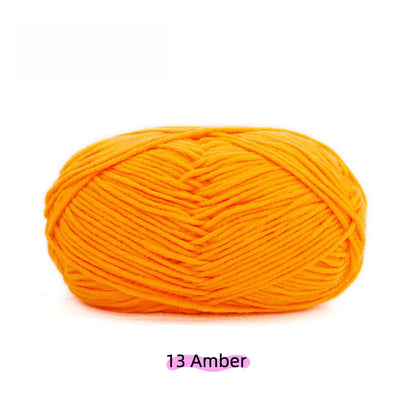 Deep Khaki Artisan Speckle Light 8-Ply Spray-Dyed Cotton Yarn (100g/130m) – crochet yarn by Lily's Loop