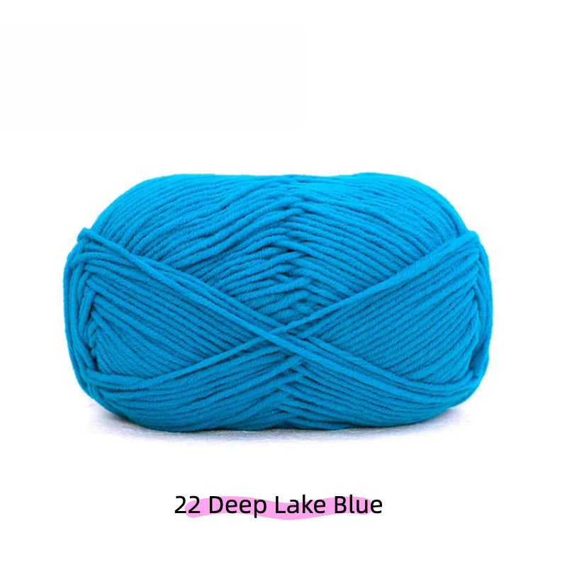 Mint Green Artisan Speckle Light 8-Ply Spray-Dyed Cotton Yarn (100g/130m) – crochet yarn by Lily's Loop