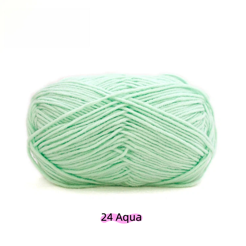 Light Grey Artisan Speckle Light 8-Ply Spray-Dyed Cotton Yarn (100g/130m) – crochet yarn by Lily's Loop