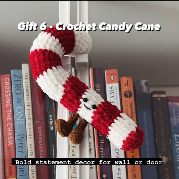 Free Pattern Christmas Candy Cane Crochet Pattern