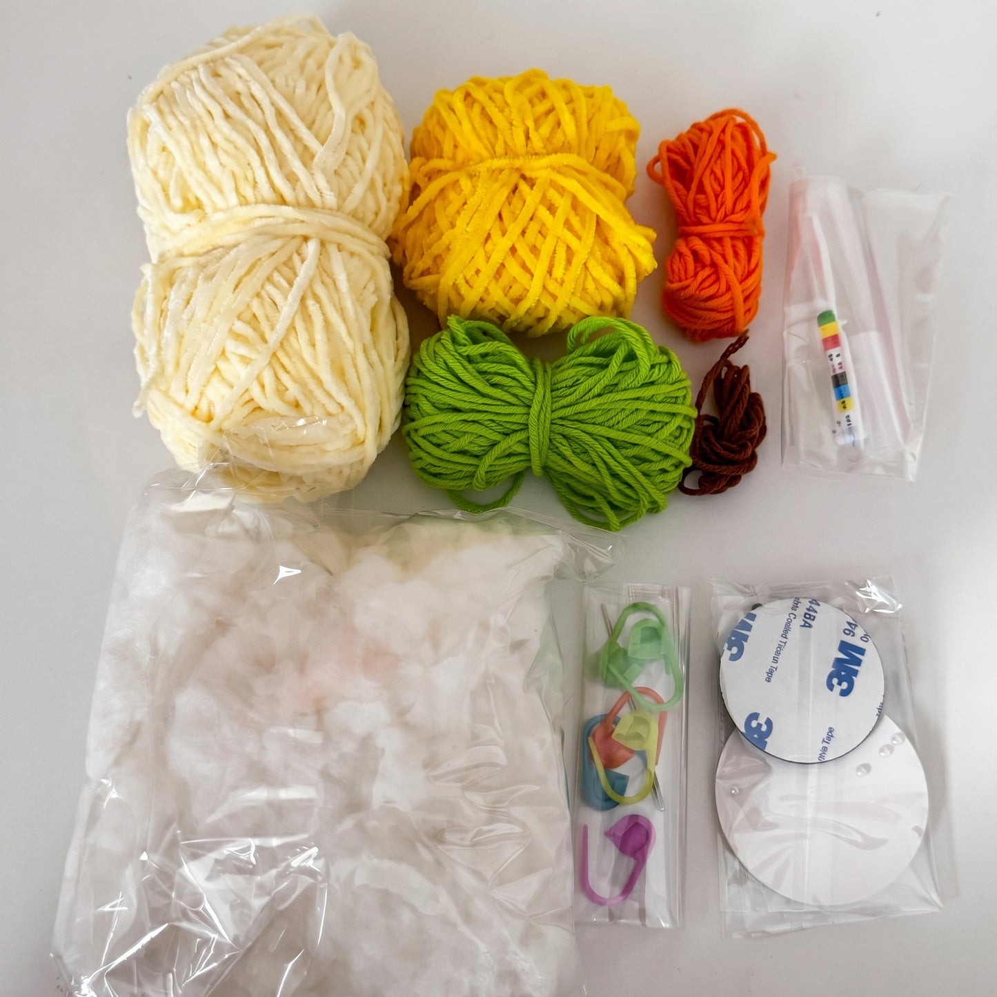Fruit & Veggie Duck Amigurumi Crochet Kit