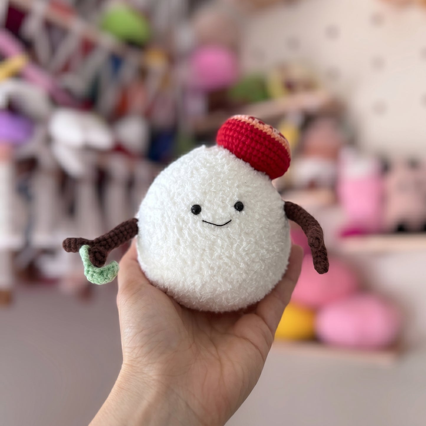 Flash Sale-Mozzarella Cheese Plush Crochet Pattern