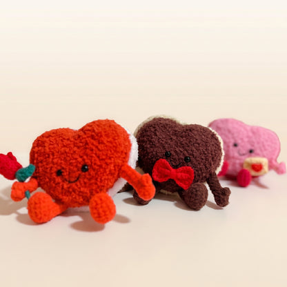 Cuddly Heart Macaron Series Crochet Pattern