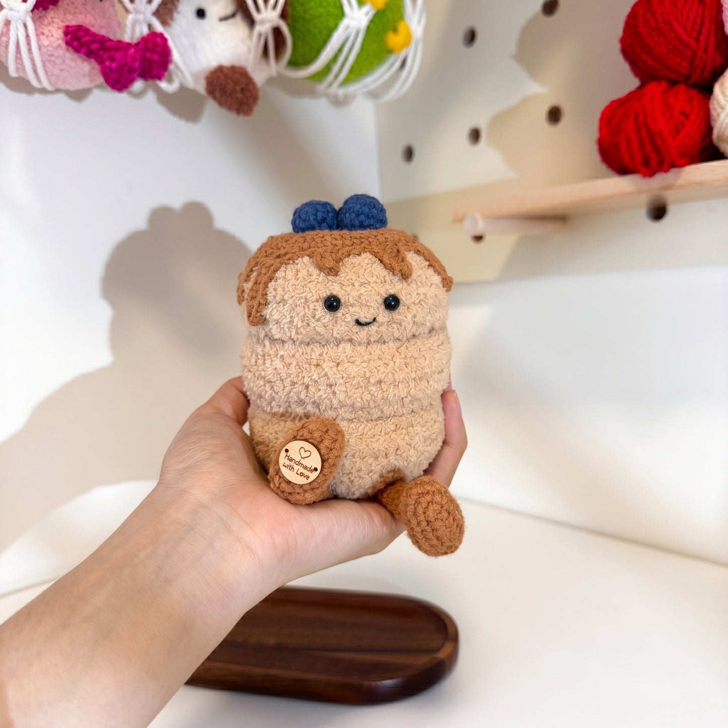 Pancake Stack Amigurumi Crochet Pattern