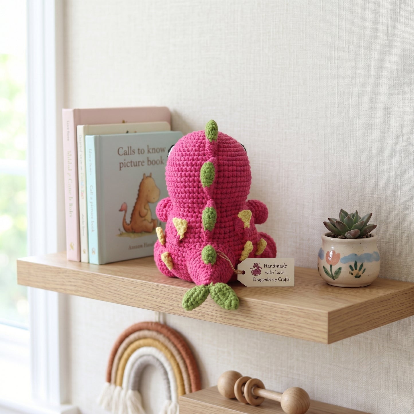 Dragon Fruit Crochet Kit for Beginners