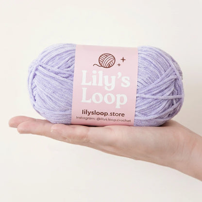 SoftGlow Series 2.5MM Chenille Yarn(50g/132m) close-up texture detail