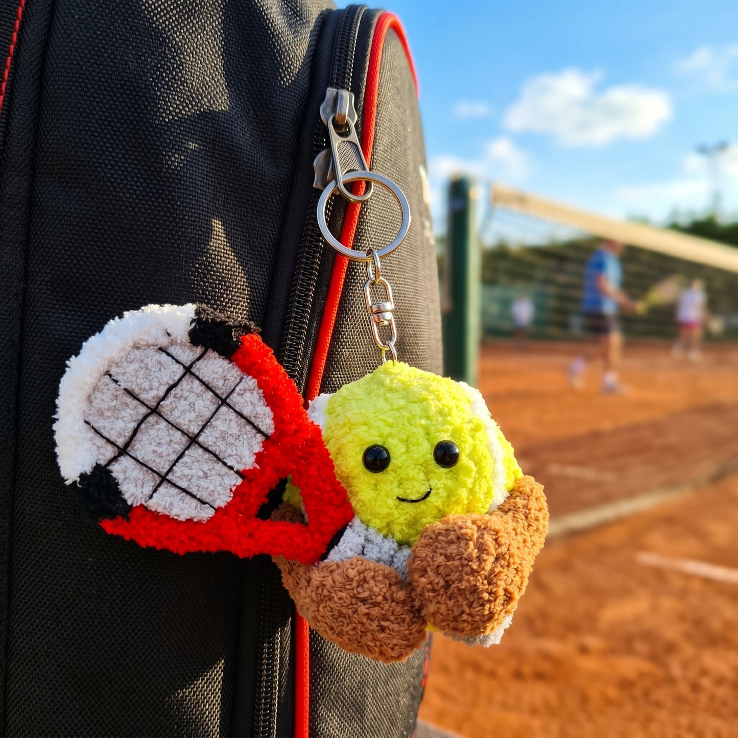 Sports Series Crochet Pattern Badminton Buddy,Ping Pong Player,Mini Baseball & BatTennis Duo Pattern